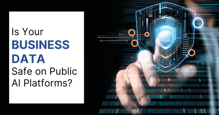 Data Privacy & AI How Public AI Platforms May Put Your Business Data at Risk